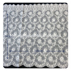 Chine AEO LIBÈRENT le tissu floral de dentelle de nylon de Chantilly 100% pour toutes sortes de vêtement fournisseur