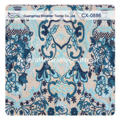 Chine tissu brodé floral de dentelle de crochet de polyester du ± 5% de 120cm pour les sous-vêtements/lingerie/robe fournisseur