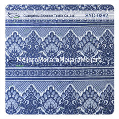 Chine Tissu de cil de dentelle cranté par tissu en nylon facile de dentelle de vêtement de marine de nettoyage fournisseur