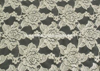 Chine Largeur CY-LQ0038 de la charge statique 125cm de tissu de dentelle balayée par Spandex en nylon fait sur commande anti fournisseur