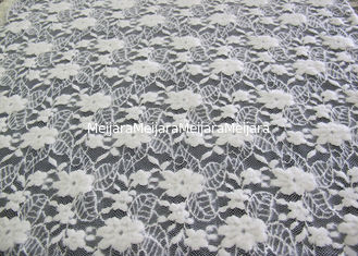 Chine Tissu de bout droit floral balayé lavable de dentelle/tissu en nylon CY-LQ0043 de Spandex de coton fournisseur
