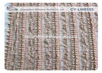 Chine Spandex à la maison CY-LW0103 du coton 10% du nylon 50% du tissu 40% de dentelle de bout droit de textile fournisseur