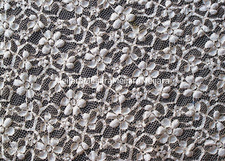 Chine OEM sur toute la surface de Spandex de la rayonne 15% du nylon 40% du tissu 45% de dentelle de bout droit de fleur/ODM CY-LW0104 fournisseur