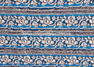 Chine Tissu qui respecte l'environnement de dentelle de bout droit pour des robes, tissu multi CY-LW0480 de dentelle de couleur fournisseur