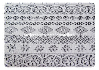 Chine Tissu géométrique de dentelle de polyester pour le vêtement/rideau CY-CT8519 fournisseur