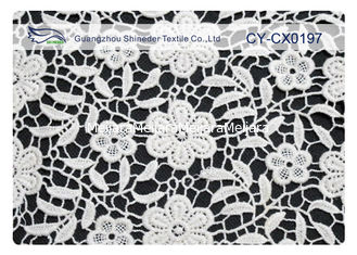 Chine Tissu brodé qui respecte l'environnement de dentelle pour la robe de mariage CY-CX0197 fournisseur