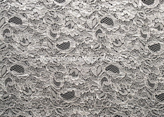 Chine Jacquard CY-LW0733 Rétrécissement-Résistant de tissu de dentelle attaché par viscose en nylon de rayonne fournisseur