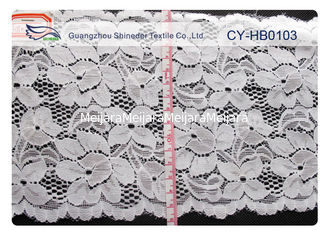 Chine dentelle en nylon de nouveau venu de largeur de 15cm pour des sous-vêtements, chemises de nuit CY-HB0103 fournisseur