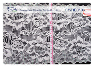 Chine Dentelle en nylon de conception d'OEM/ODM avec le matériel élastique pour la chemise CY-HB0106 fournisseur