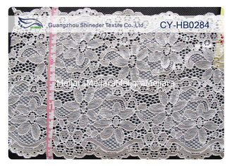 Chine Tissu en nylon élastique de dentelle de conception fraîche pour le chapeau, chemise CY-HB0284 fournisseur