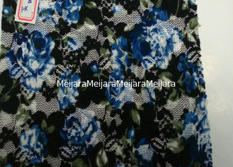 Chine Tissu imprimé par Digital de forme de fleur contenu à la maison, de Spandex et de nylon fournisseur