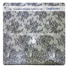 Chine Tissu floral en nylon de dentelle de bout droit de robe de mariage de vêtements de mode de tissu de dentelle de 100% fournisseur