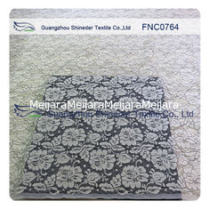 Chine Tissu en nylon de dentelle de coton de vêtements de femmes avec le panneau floral largeur de 1,45 - de 1.5m fournisseur