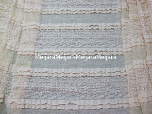 Chine Tissu nuptiale multicouche 50' écologique d'équilibre de dentelle de bout droit « - 52&quot; 'CY-LW0182 fournisseur