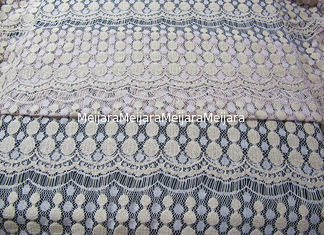 Chine Équilibre en nylon SYD-0006 soluble dans l'eau en ivoire de tissu de dentelle de coton de robe de dames fournisseur