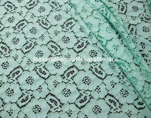 Chine Tissu en nylon de dentelle de coton vert en bon état de guipure/tissu de tapisserie d'ameublement SYD-0010 fournisseur