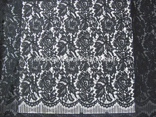 Chine GV écologique attaché floral BV de noir de tissu de maille de dentelle de rayonne en nylon de coton SON fournisseur