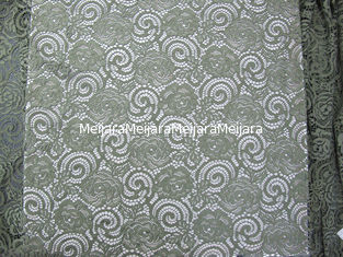 Chine Tissu en nylon de dentelle de fleur tricoté pour le vêtement avec la dentelle de Non-Bout droit fournisseur