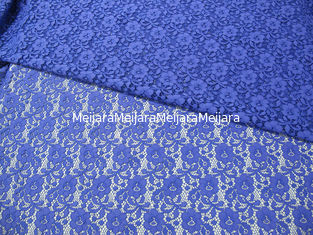 Chine Mini floral de Digital de tissu en nylon bleu de dentelle pour Madame Dress fournisseur