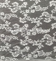 Chine Petite Madame de teinture qui respecte l'environnement blanche Dress de fleur de dentelle de tissu de lumière de maille en nylon de filet fournisseur