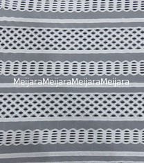Chine Formez les lignes de voies tissu en nylon de dentelle de coton net pour des robes de vêtement ou d'été fournisseur