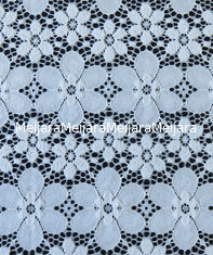 Chine Équilibre floral bleu élastique de tissu de dentelle de Spandex en nylon pour Madame Garment fournisseur