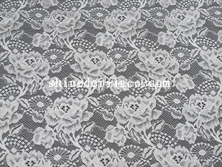 Chine modèle floral/spécial de tissu en nylon de dentelle de largeur de 150cm de feuille pour le vêtement SYD-0170 des femmes fournisseur