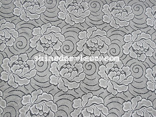 Chine Tissu en nylon de dentelle de fleur coton simple/élégant de modèle pour la mâche SYD-0171 de mode fournisseur