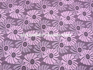 Chine Tissu rose de dentelle de bout droit de conception de tournesol mignon et beau pour la fille SYD-0172 fournisseur
