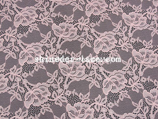 Chine Conception en nylon SYD-0178 de mode de Materail de Spandex de tissu de dentelle de bout droit de fleur de maille fournisseur