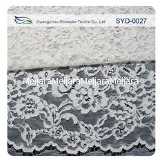Chine Le Suisse argenté de mode a attaché des robes de jeunes mariées de tissu de dentelle de jacquard fournisseur