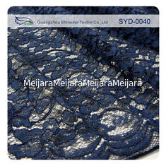 Chine Bel équilibre attaché cranté de tissu de dentelle de voile avec le contenu en nylon et visqueux fournisseur