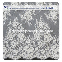 Chine Tissu attaché lourd de dentelle de robe de mariage de cil, qui respecte l'environnement fournisseur
