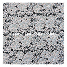 Chine Tissu en nylon de dentelle de coton rose de fleur de mode pour des robes de mariage fournisseur