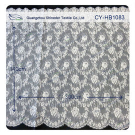 AEO LIBÈRENT le tissu floral de dentelle de nylon de Chantilly 100% pour toutes sortes de vêtement fournisseur