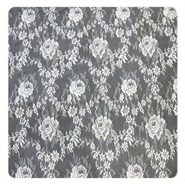 AEO LIBÈRENT le tissu floral de dentelle de nylon de Chantilly 100% pour toutes sortes de vêtement fournisseur