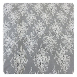 tissu floral de dentelle de robe de mariage de 150CM de tissu de Chantilly de textile floral d'OEM fournisseur