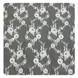 dentelle d'équilibre de 150 x de 300 cm Chantilly, tissu de tapisserie d'ameublement pour la robe de soirée ou Madame Garment fournisseur