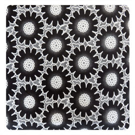 Grand tissu floral noir de dentelle de coton de mode, polyester du coton 50% de 50% fournisseur