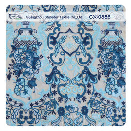 tissu brodé floral de dentelle de crochet de polyester du ± 5% de 120cm pour les sous-vêtements/lingerie/robe fournisseur