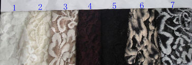 Les Multi-couleurs façonnent à tissu de maille balayé de dentelle CY-LQ0023 soluble dans l'eau fournisseur