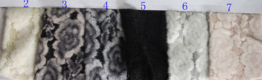 Tissu antistatique de dentelle balayé par jacquard avec GV CY-LQ0041 de largeur de 140cm fournisseur