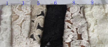 Tissu soluble dans l'eau de dentelle balayé par ivoire élégant pour la robe CY-LQ0042 écologique fournisseur