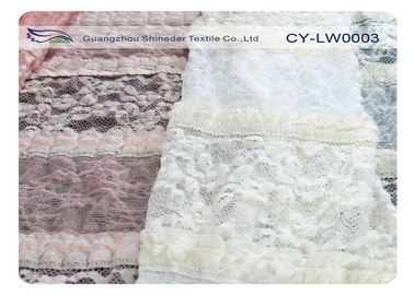 Tissu en nylon de Spandex de dentelle étirable nouvelle de Tulle, largeur CY-LW0003 de 130cm fournisseur