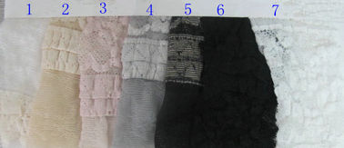 Tissu en nylon de Spandex de dentelle étirable nouvelle de Tulle, largeur CY-LW0003 de 130cm fournisseur