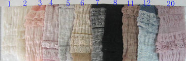 Tissu soluble dans l'eau de dentelle de bout droit d'OEM/ODM, tissu en nylon CY-LW0022 de Spandex de coton fournisseur