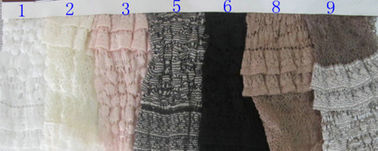 Largeur Rétrécissement-Résistante CY-LW0182 du noir 130cm de tissu de dentelle de bout droit de sous-vêtements fournisseur
