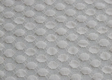 Tissu blanc soluble dans l'eau de dentelle de bout droit dans la largeur CY-LW0667 du textile 125cm fournisseur