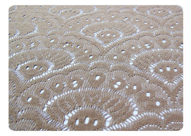 Tissu en forme d'hélice soluble dans l'eau 65% Terylene de dentelle + coton CY-CT8521 de 35% fournisseur