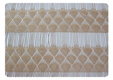 Tissu qui respecte l'environnement de dentelle de polyester de cil avec la largeur CY-CT8569 de 150cm fournisseur